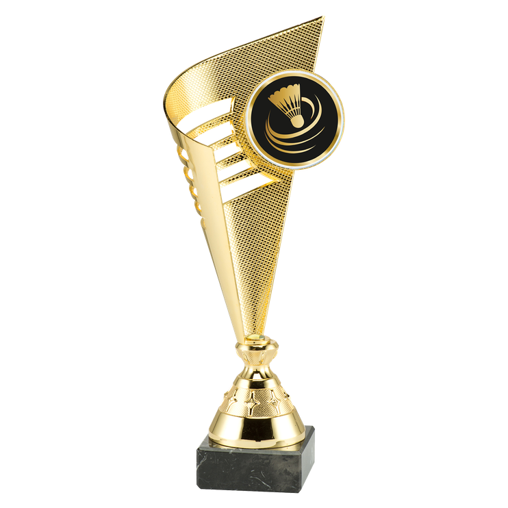BL.007.AC018 Badminton Pokal | Serie 3 Stck.