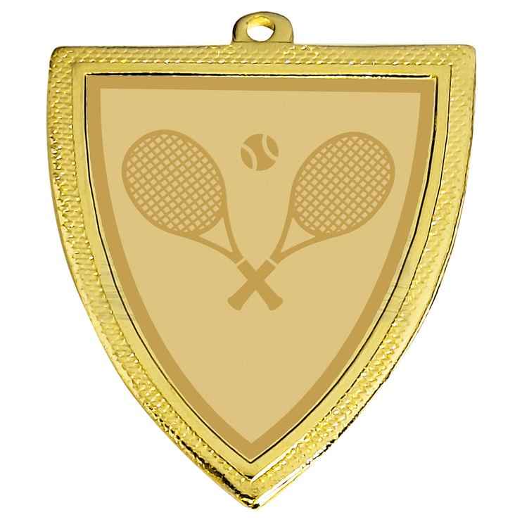 D129.023 Tennis Medaille 50x55 mm