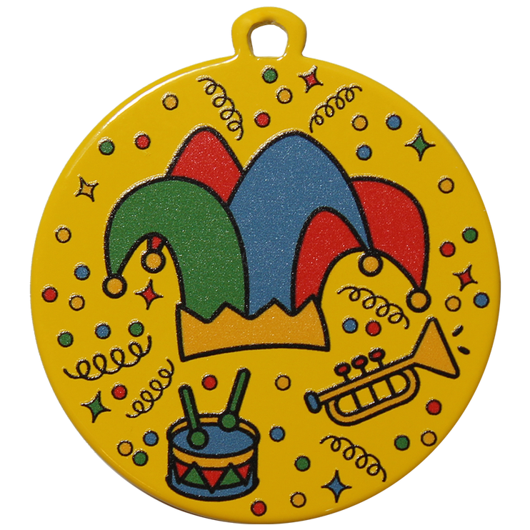 DU5001C.GE Karneval Medaille 50 mm Ø