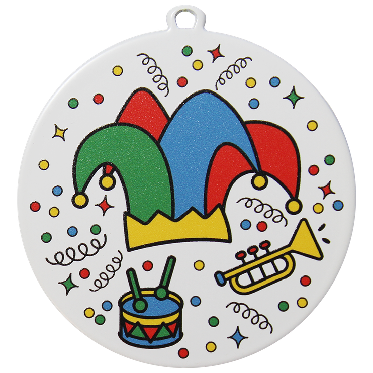 DU7001C.20 Karneval Medaille 70 mm Ø