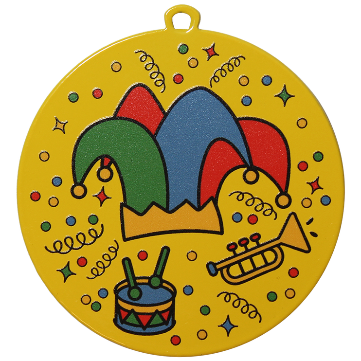 DU7001C.GE Karneval Medaille 70 mm Ø