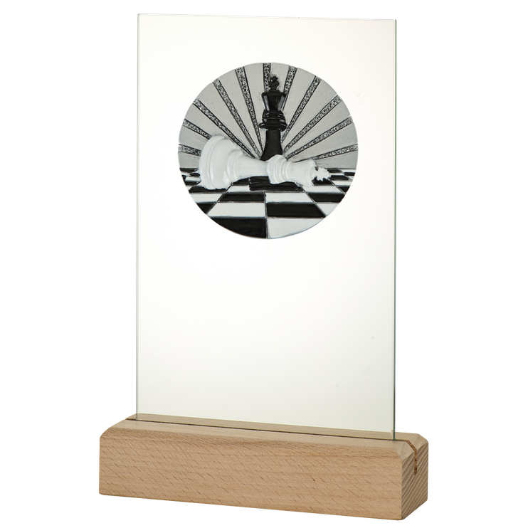 W820.FG072 Schach Glaspokal | 3 Größen