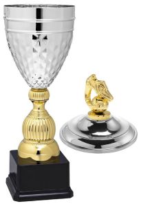 1000.005 Fussball Pokale mit Deckel inkl. Beschriftung | Serie 9 Stck.
