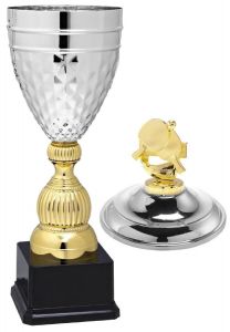 1000.019 Tischtennis Pokale mit Deckel inkl. Beschriftung | Serie 9 Stck.
