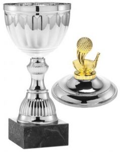 1020.032 Golf Pokale mit Deckelfigur inkl. Beschriftung | Serie 7 Stck.