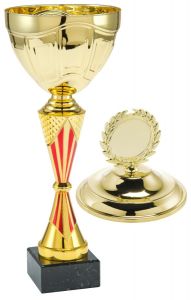 1038 Pokale mit Deckel inkl. Emblem u. Gravur | Serie 8 Stck.