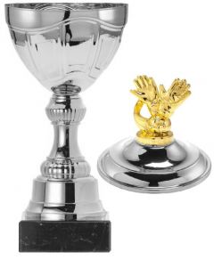 1054.013 Fussball - Torwart Pokale mit Deckelfigur inkl. Beschriftung | Serie 7 Stck.