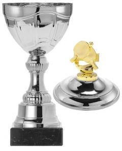 1054.019 Tischtennis Pokale mit Deckelfigur inkl. Beschriftung | Serie 7 Stck.