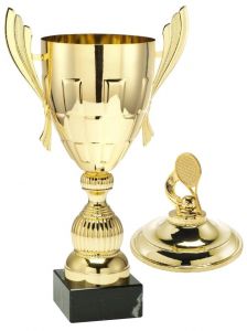 1083.008 Tennis Pokale mit Deckelfigur inkl. Beschriftung | Serie 10 Stck.