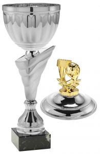 1085.035 Handball Pokale mit Deckelfigur inkl. Beschriftung | Serie 8 Stck. 