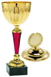 1116 Pokale mit Deckel inkl. Emblem u. Gravur | Serie 8 Stck.
