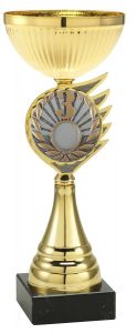 2000FG048 Sieger Pokal inkl. Emblem u. Beschriftung | Serie 5 Stck.