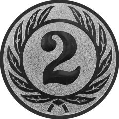 9200.204 Zahl (2) Emblem | 50 mm Ø
