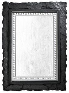 35873 Schieferlook-Plakette | 19x14 cm
