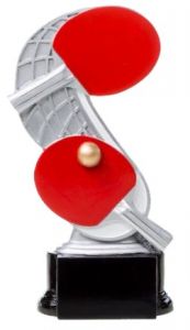 39247 Tischtennis Pokalfigur inkl. Gravur | 20,0 cm
