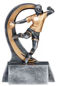 39736 Herren-Handball Pokalfigur inkl. Beschriftung | 18,0 cm