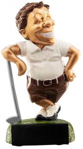 39767 Golfspieler (Fun-Figur) inkl. Beschriftung | 16,0 cm