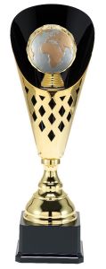 490.01.020 Globus Metallpokal inkl. Beschriftung | 3 Größen