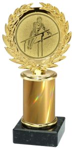900.01.548 Turnen - Barren Pokal inkl. Beschriftung | Serie 3 Stck.