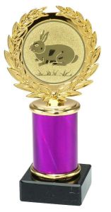 900.154.266 Kaninchen Pokal inkl. Beschriftung | Serie 3 Stck.