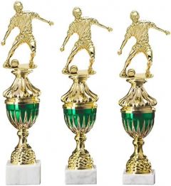 A36560.34160 Fussball Pokal inkl. Beschriftung | 3 Größen