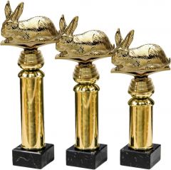 A59.34272 Kaninchen Pokal inkl. Beschriftung | 3 Größen