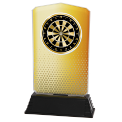 AC100.01 Acryltrophäe mit Motiv (nach Wahl) inkl. Beschriftung | 18,5 cm