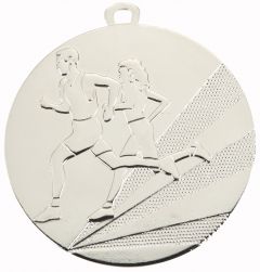ASME.026.02 Läufer Medaillen 70 mm Ø inkl. Band oder Kordel | montiert