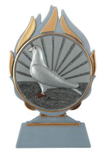 BL.001.24A Tauben Pokal-Aufsteller | 13,5 cm