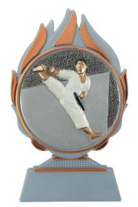 BL.001.04C Karate Pokal-Aufsteller | 13,5 cm