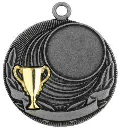 D33.02 Medaillen 50 mm Ø inkl. Emblem u. Band oder Kordel | montiert