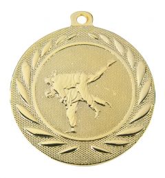 DI5000.I  Judo Medaille 50 mm Ø inkl. Kordel / Band | montiert