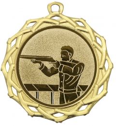 DI7003.216 Schützen Medaille 70 mm Ø inkl. Band / Kordel | montiert
