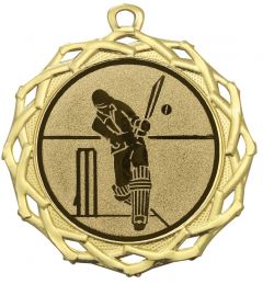 DI7003.540 Cricket Medaille 70 mm Ø inkl. Band / Kordel | montiert