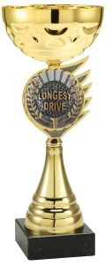 ET.407.051 Golf - Longest Drive Pokal inkl. Beschriftung | Serie 4 Stck.