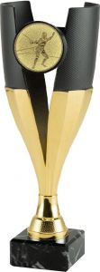 ET.466.15.316 Fechtsport Pokal inkl. Beschriftung | 28,0 cm