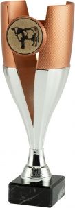 ET.466.03.377 Kuh Pokal inkl. Beschriftung | 28,0 cm