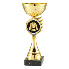 ET.407.AC Pokal mit Acrymotiv inkl. Beschriftung | Serie 5 Stck.