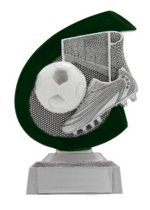 FG255B Fussball Kunstharz-Pokale |12,0 cm