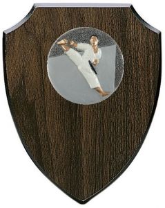 H71.005 Karate - Taekwondo Holzehrentafel inkl. Beschriftung | 3 Größen