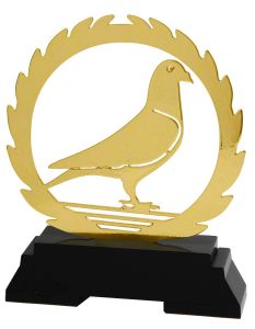 Taube Tauben Kinder Medaillen 70mm Emblem 50mm m Deutschland-Bändern Pokal Schau 