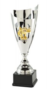 LT.048.005 Fussball Metall-Pokal inkl. Beschriftung | 3 Größen