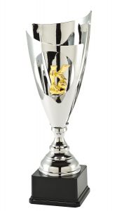LT.048.037 Fussball Metall-Pokal inkl. Beschriftung | 3 Größen