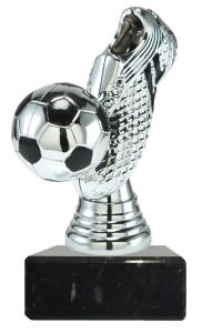 M420.520.16 Fussball 3D-Pokalfigur inkl. Beschriftung | 13,0 cm