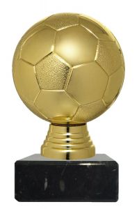 M420.500 Fussball 3D-Pokalfigur inkl. Beschriftung | 13,3 cm