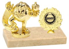 M654.006 Fussball - Bambini Pokal inkl. Beschriftung | 10 x 12,5 cm