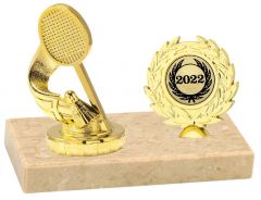 M654.028 Badminton Pokal inkl. Beschriftung | 10 x 12,5 cm