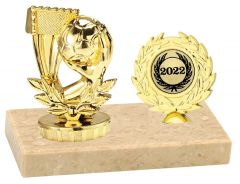M654.035 Handball Pokal inkl. Beschriftung | 10 x 12,5 cm