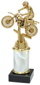 9.02.34328 Motocross Pokal Trophäe inkl. Beschriftung | 19,9 cm