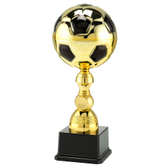 MT.150 Fussballpokal inkl. Emblem u. Beschriftung | Serie 3 Stck.
